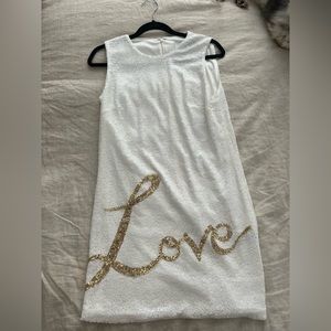Love Dress, perfect for engagements! Worn once, size 4, sequins